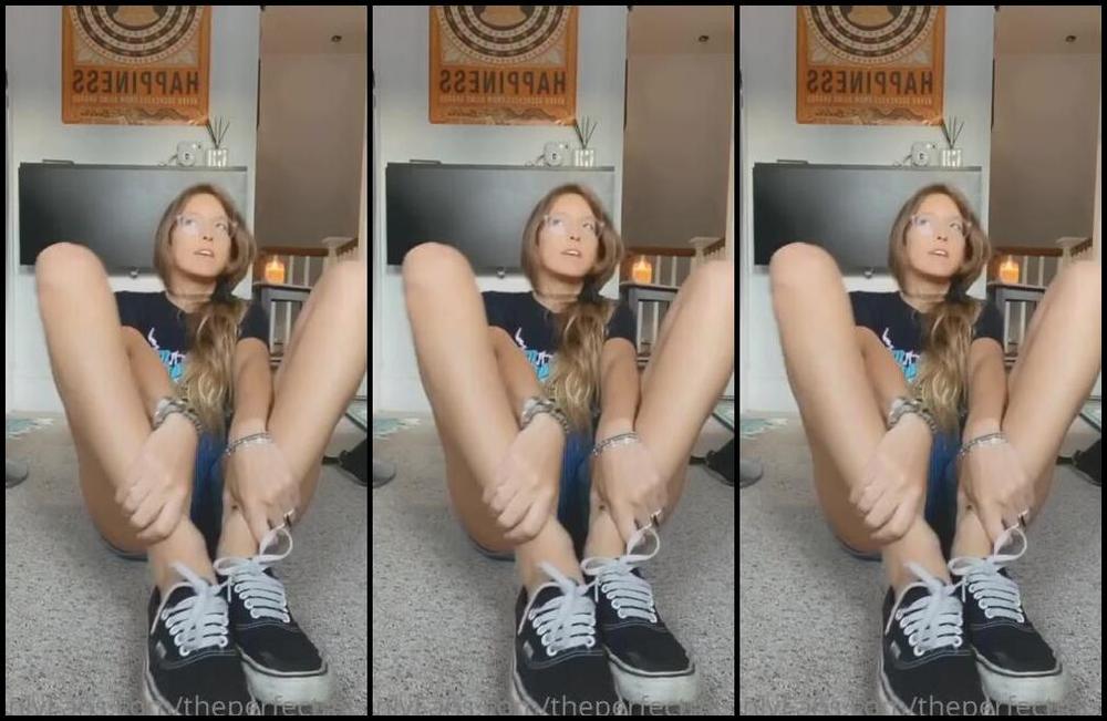 Theperfectmistress Onlyfans Smelly Shoe And Socks With Sock Strip Teasep