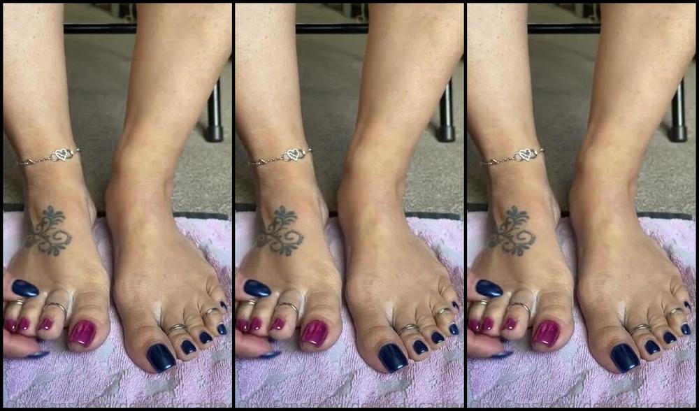 Deedeericanfeet Onlyfans Heyaaa As Requested Toerings And Oily Toes
