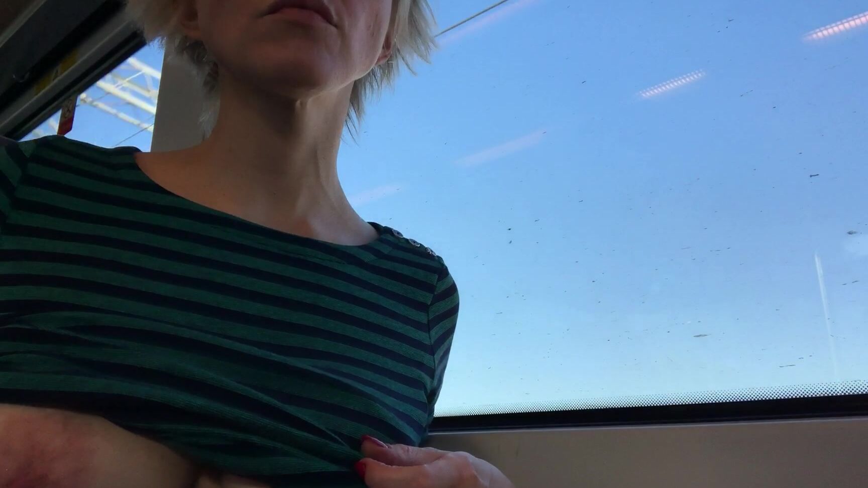 Mashamarkova In Train Today
