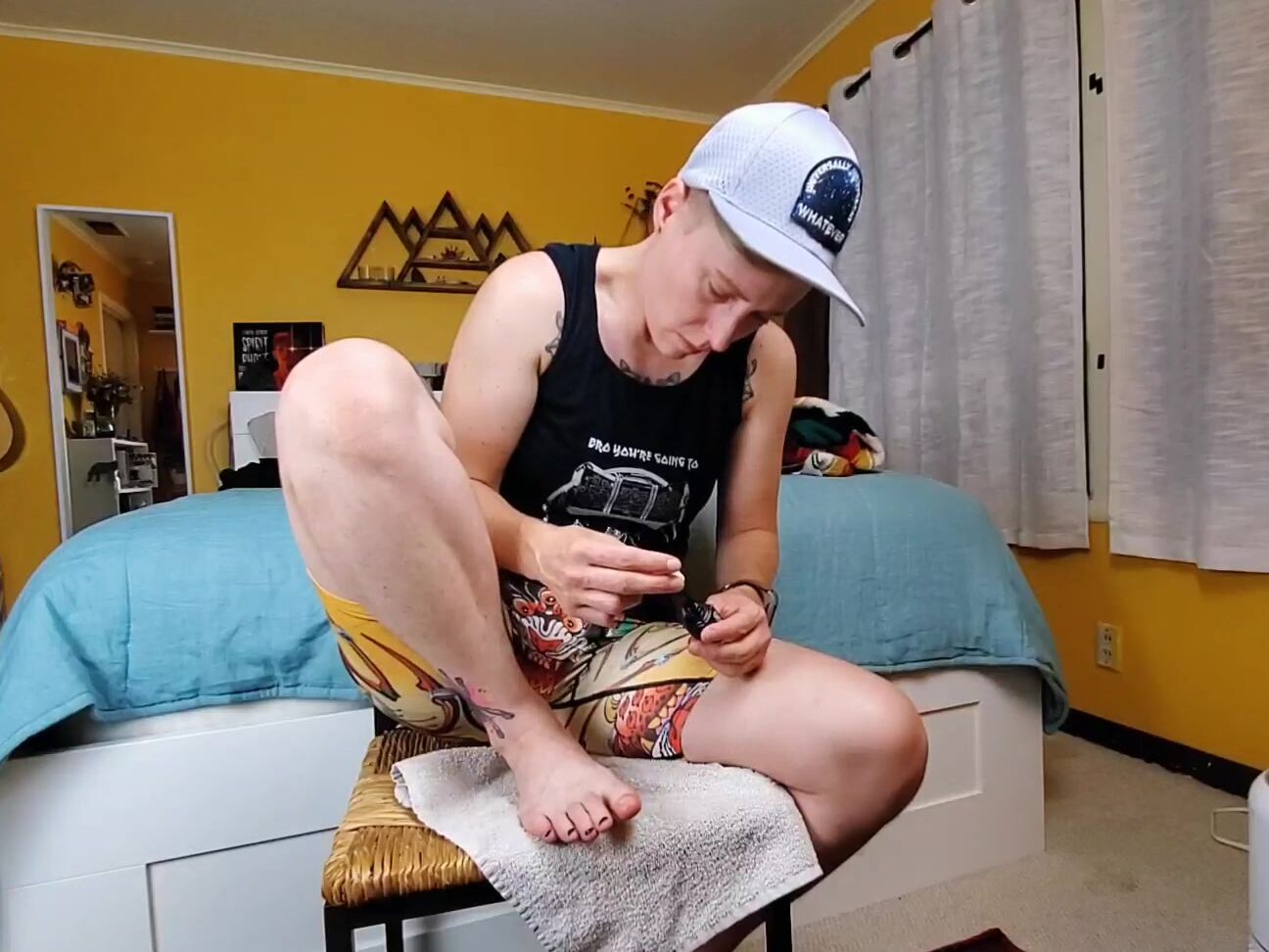 Jaq Qtp An Early Custom Of Me Painting My Toes