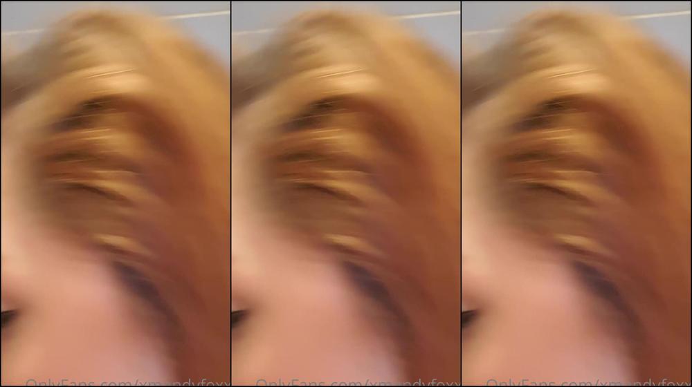 Xmandyfoxxx Trying Out My New Dildo Wow It Felt So Good At The Back Of My Throat And Deep Inside My