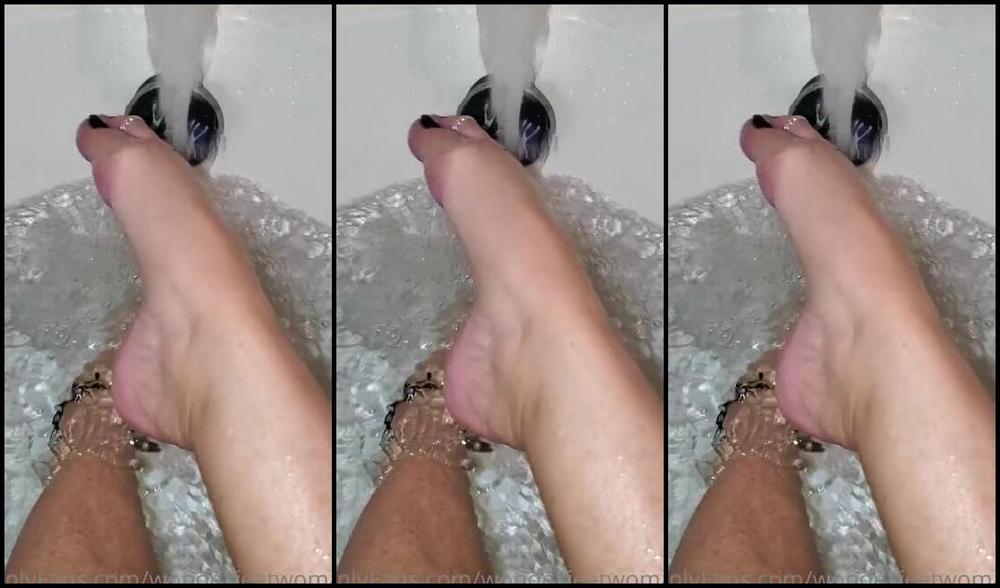 Wonderaeetwoman Nicknamed Wonderfeetwoman Onlyfans Last Nights Late Night Bath Soaking My Achy Body From Krav Maga Training