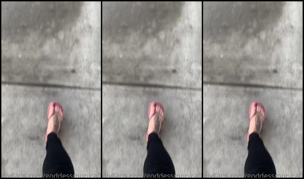Goddessmonica00W Onlyfans Flip Flop Friday S It S So Nice Out I Went To Two Doctors Appointments With Themp