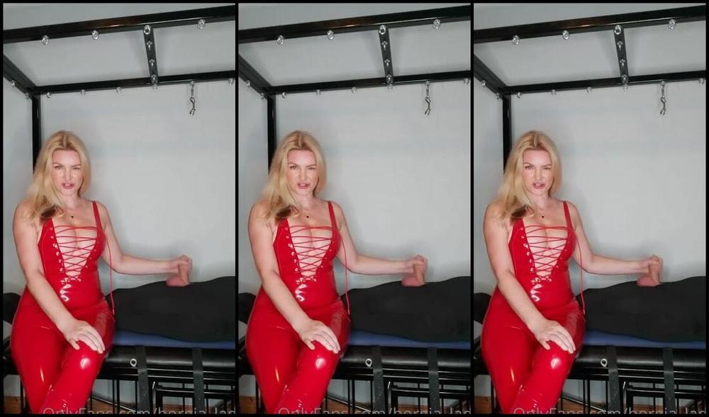 Lady Sara Borgia Onlyfans Teasewanking My Bull 4 Minutes Long Lots Of Teasing In My Sexy Red Latex Could You Handle It Part