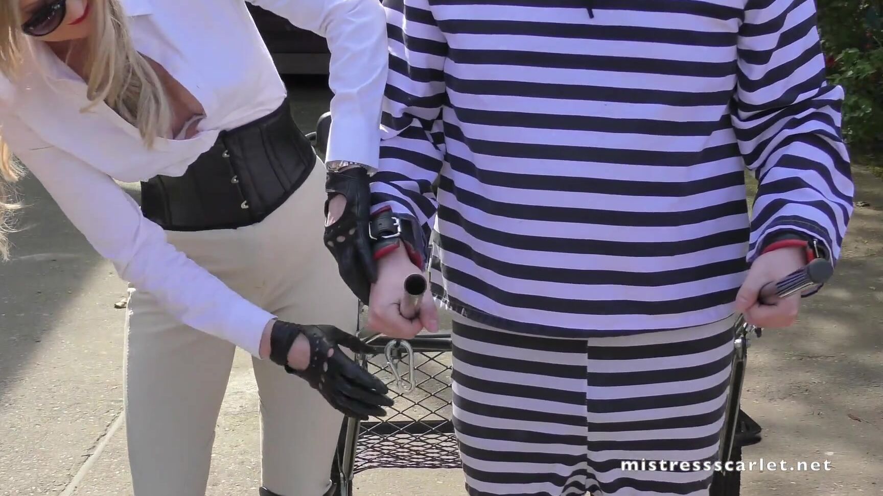 Miss Scarlet Pony Prisoner Race Clips4Sale