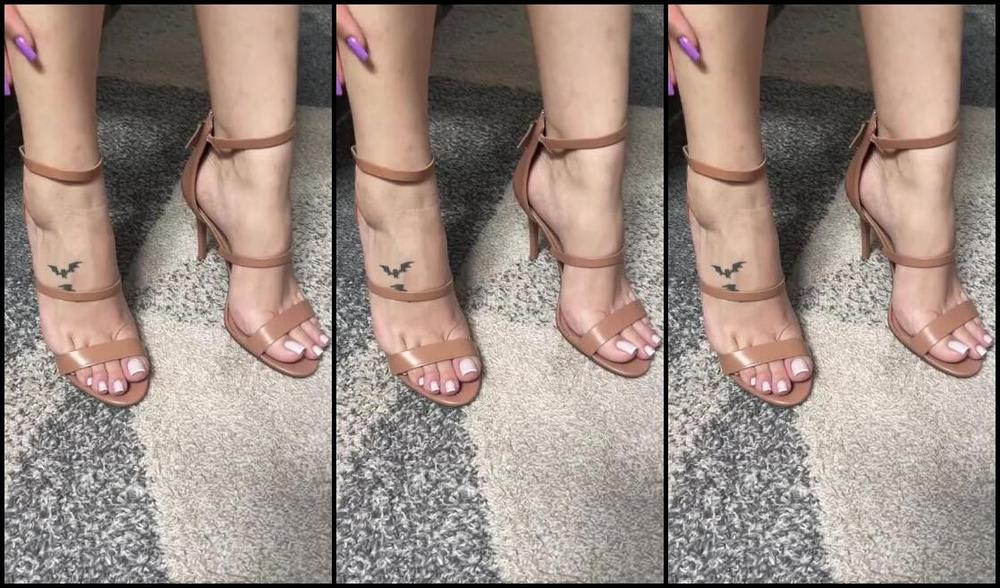Lunafeet Onlyfans Feet In High Heelsp