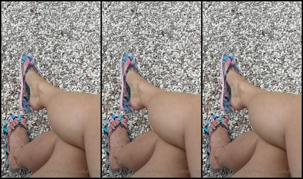 Solefulsassy Onlyfans Flip Flop Dangle Always A Tease