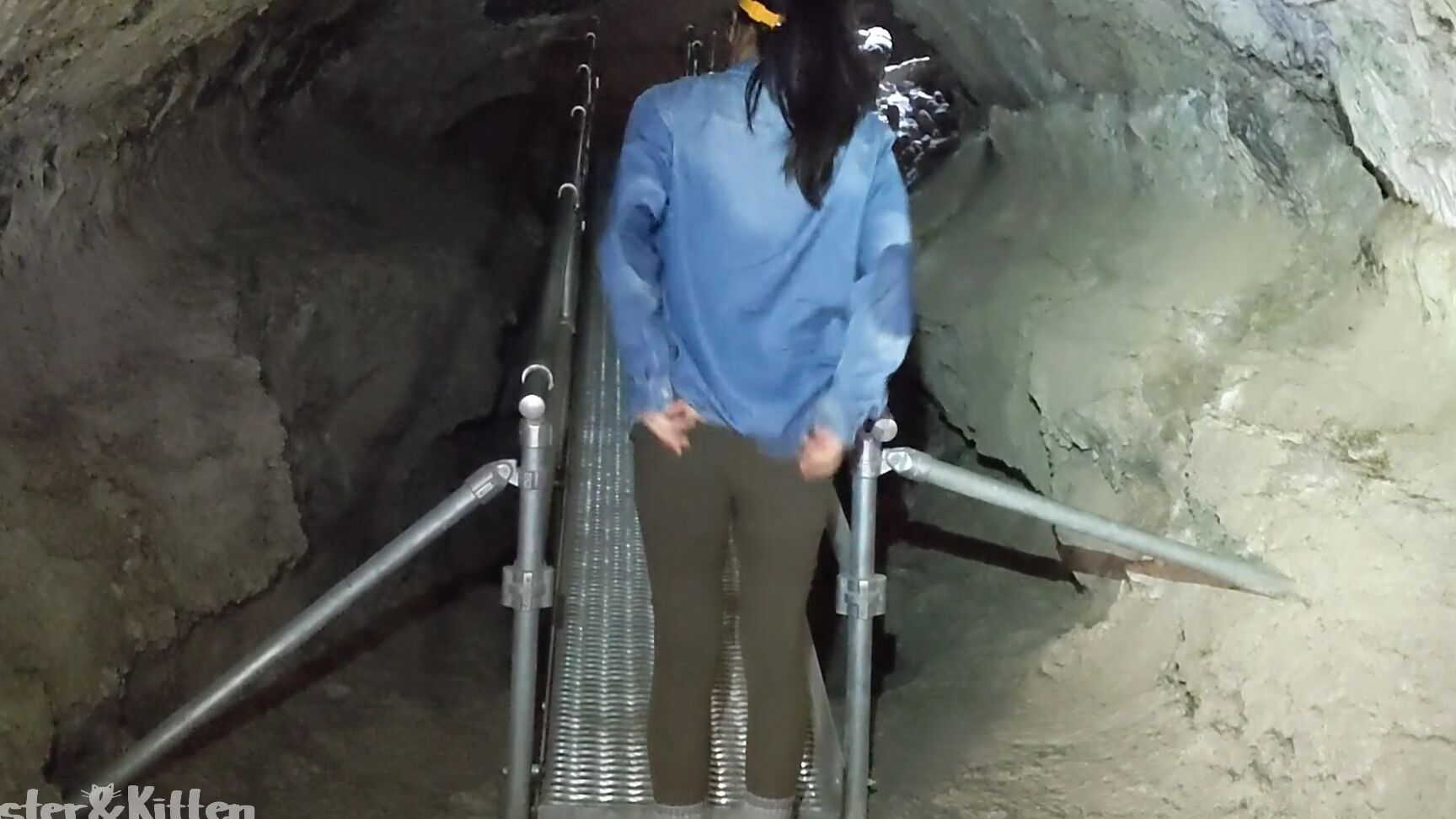 69, Asian, Blowjob, Close-Ups busterandkitten sucking daddys dick in a cave ManyVids