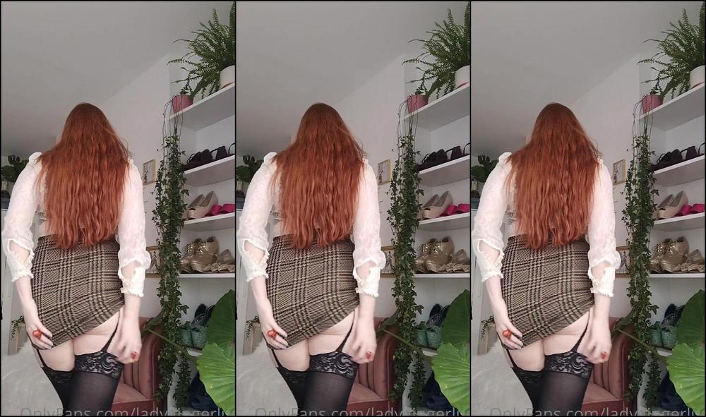 Ladygingerlust I Just Love To See The Desperation On Your Face When I Order You To Stay Seated With