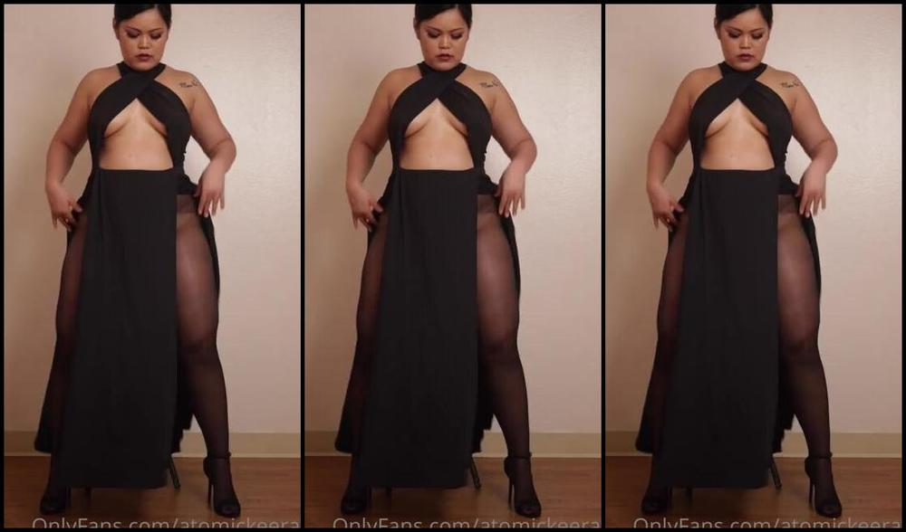 Atomickeerati Onlyfans Thanks Nick For The Wolford Satin Touch Tights Thanks Mikey For The Dress Tb