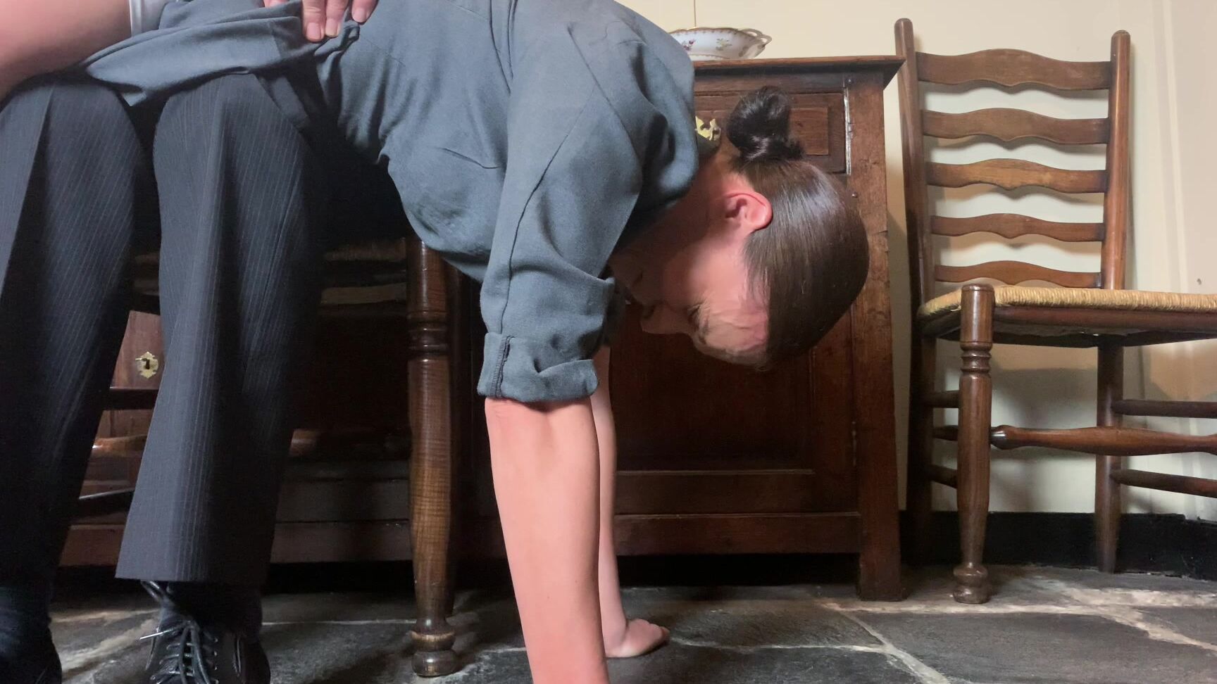 Leia-Ann Woods, Spanking M F, Full HD LAW The Hairbrush At Borstal Clips4Sale