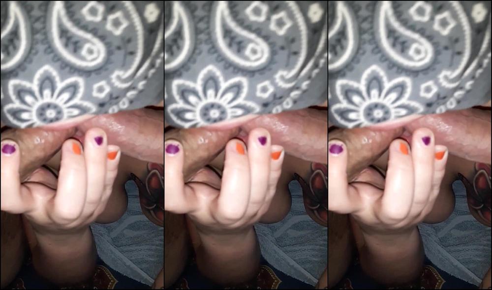 Deepthroat, Blowjob, Threesome, Gagging, Swallowing / Drooling jandjcouple blindfolded double deepthroat blowjob ManyVids