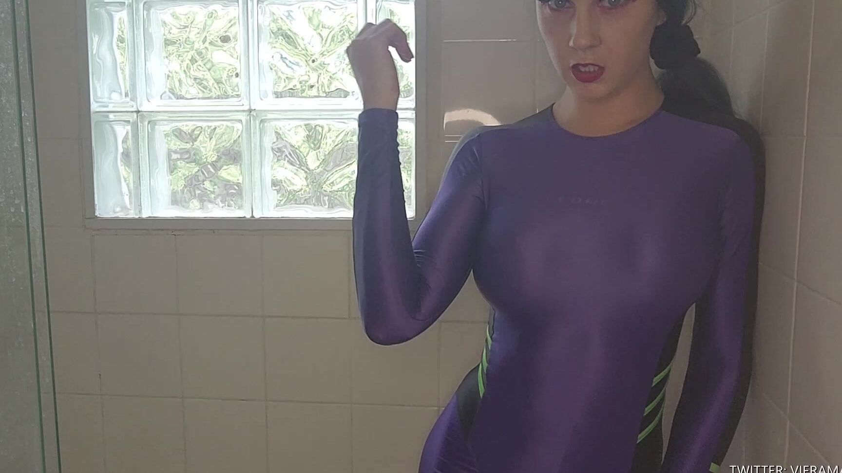 Vieramayxxx Showering In My Spandex Suit