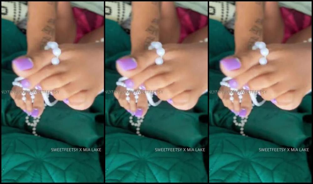 Sweetfeetsy Aka Sweetfeetsy 11 01 2024 Onlyfans Video Up Close And Personal With These Purple Toes