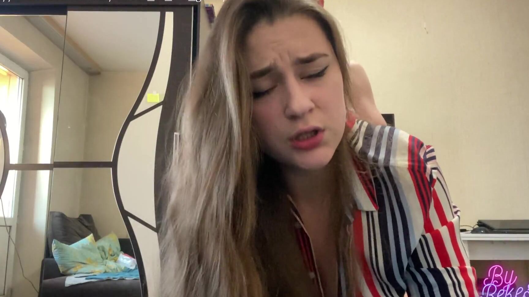 rekesse Russian whore loves to film her fuck behind the scenes and smoke cigarettes Pornhub