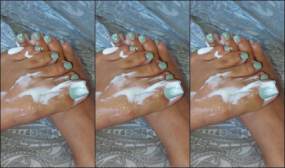 Sandysmallfeet Cream Looks So Good On Me And This Olive Pedi Perfect Combo