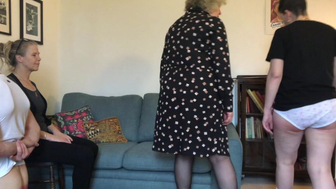 Miss Iceni, Andrew, Anty, Spanking F M, Spanking F F, HD, At Home with Miss Iceni AHWMI Andrew And Anty Spanked For Shoplifting And Fighting part 3 The Paddle And The Book Clips4Sale