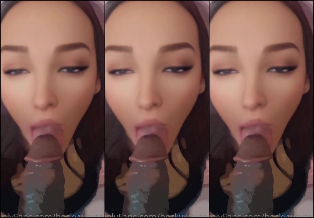 Beckywhyte Subscriber Bonus Snapchat Oral Creampie Of