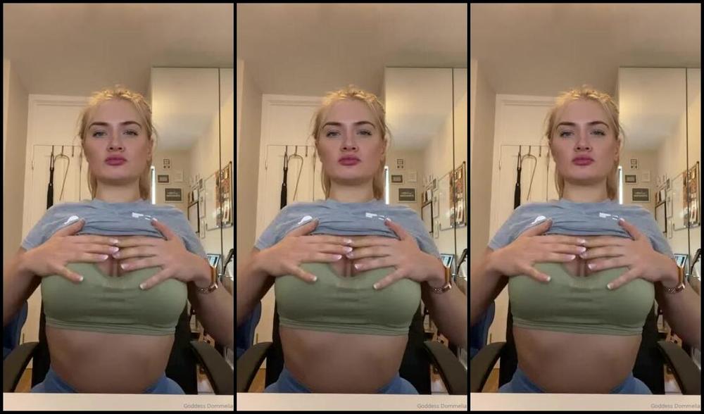 Goddessdommelia Onlyfans Jerk Your Cock And Punch Your Balls Ym