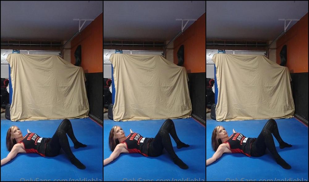 Goldieblair Goldieblair Cum Workout With Me For A Fun And