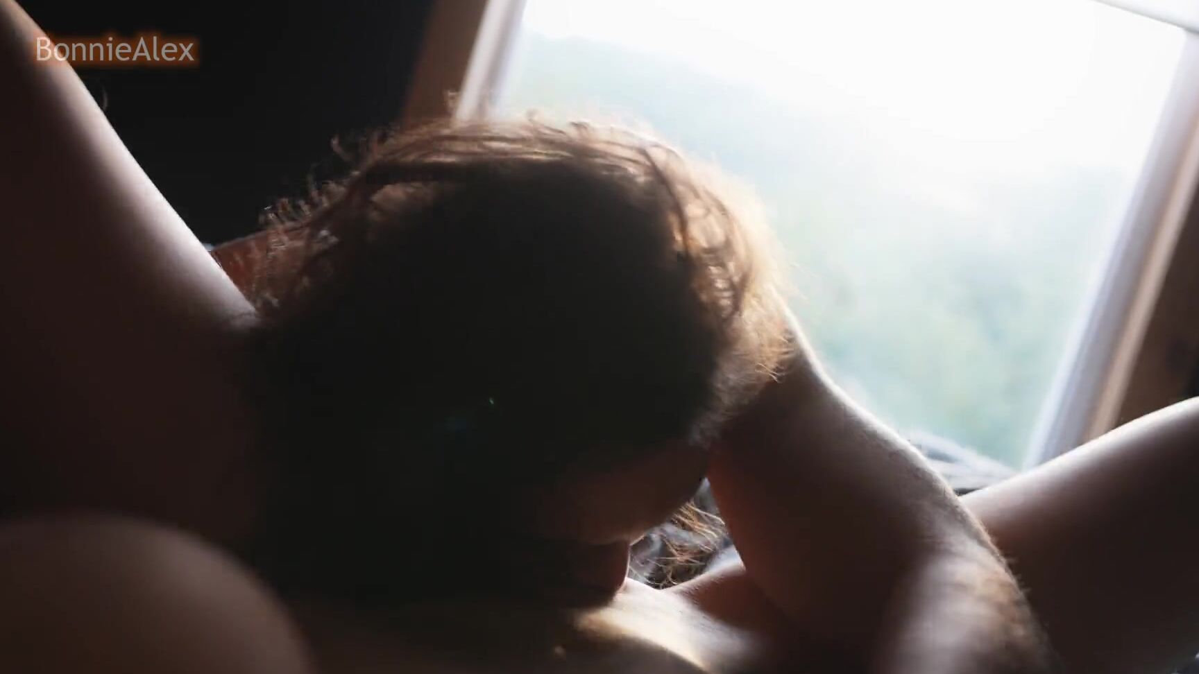 Romantic Couple Relaxing And Enjoying Each Other In The Sunshine