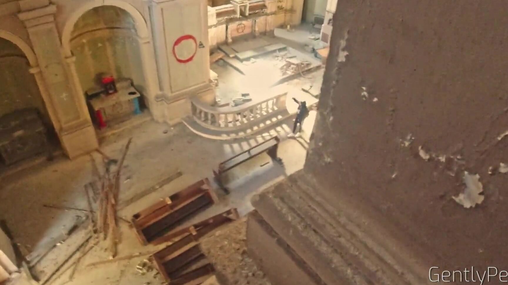 GentlyPerv URBEX ADVENTURE. A sexy slut jerks me off in an abandoned church Pornhub