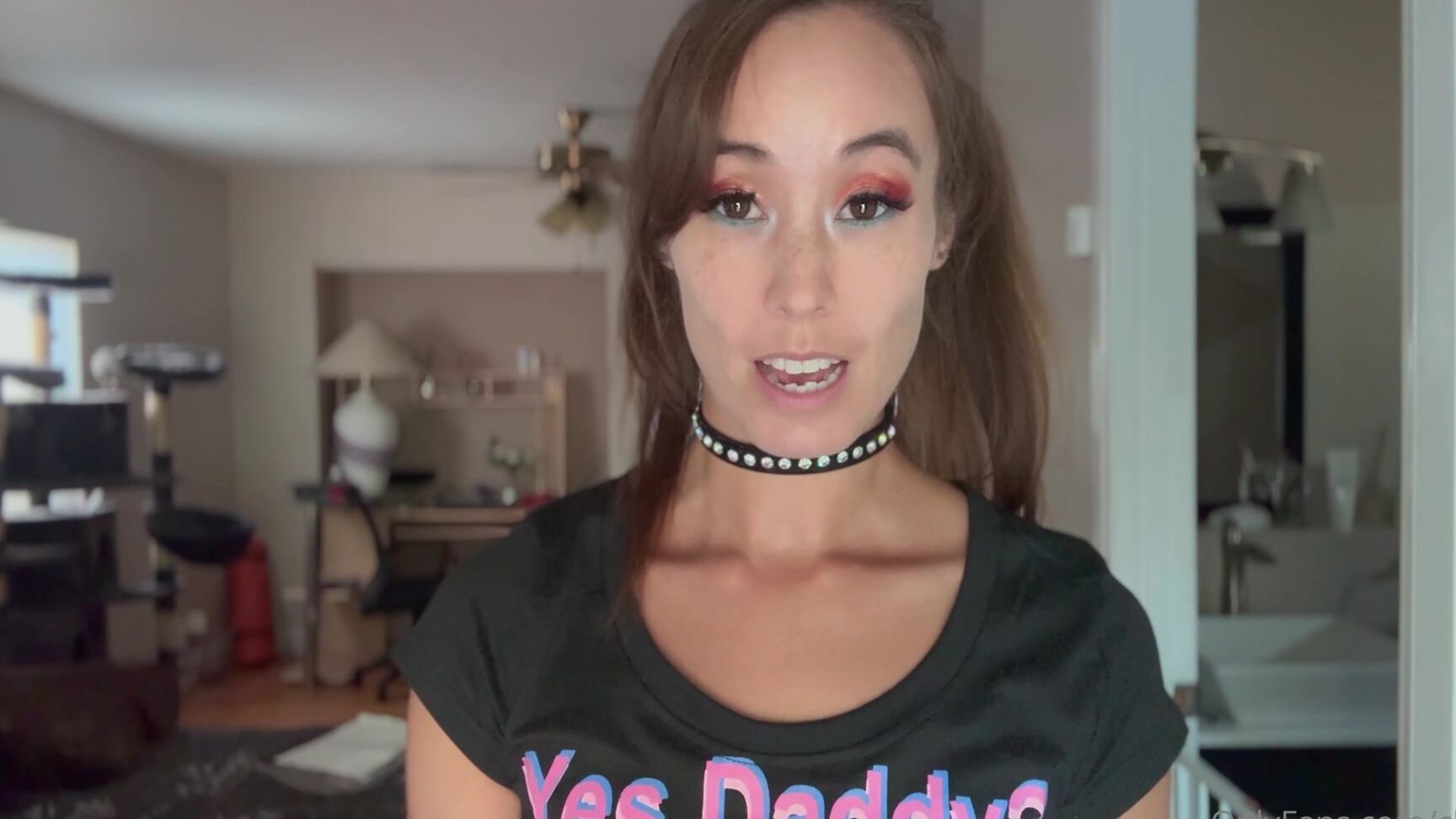 Clca69 3413041015 08 08 2024 Domme Christy Telling Daddy To Stroke With Her Auego Face