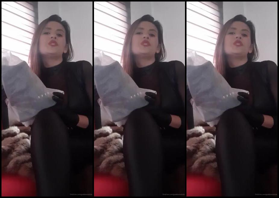 Goddess Kalinda Nicknamed Goddesskalinda Onlyfans After More Than A Month Of Waiting My Beautiful Arollo Boots That One Of My Faithful