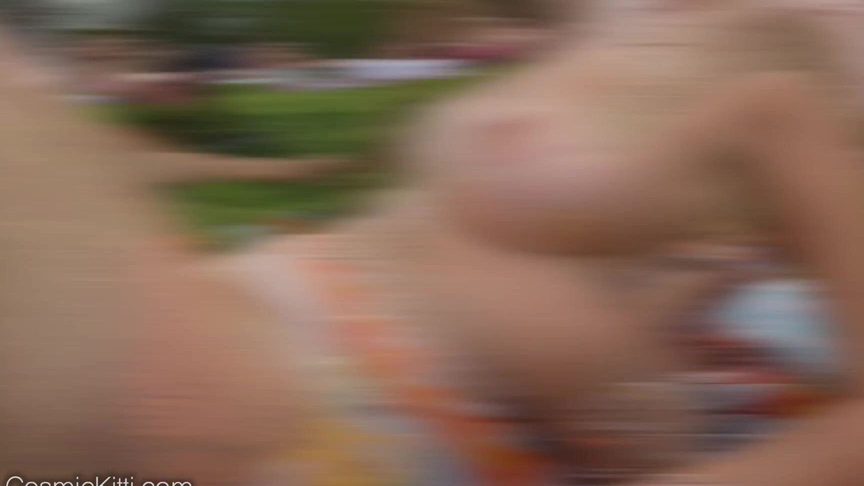 CosmicKitti Great Reactions to Big Beautiful Natural Tits Teasing at Public Springs Pornhub