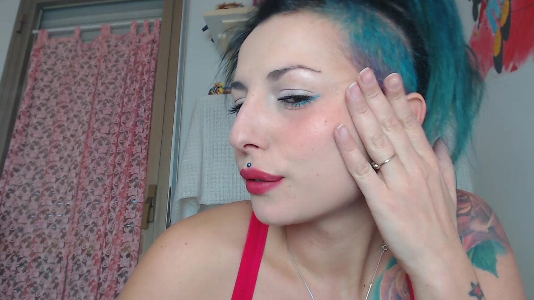 MissChillaBit Your Blue-Haired Smoking Goddess Manyvids