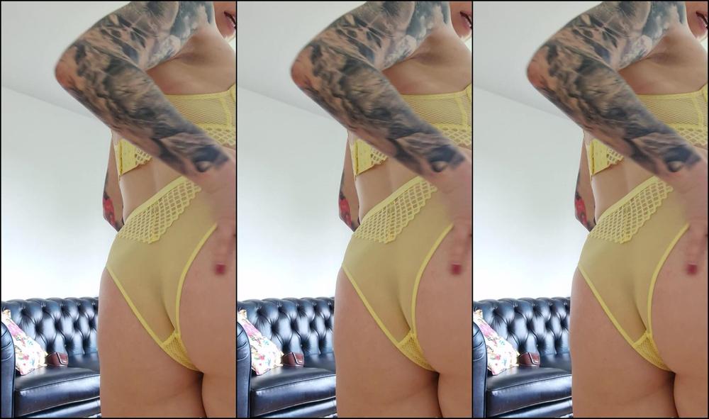 Miss Ruby Marks Weak For Lingerie