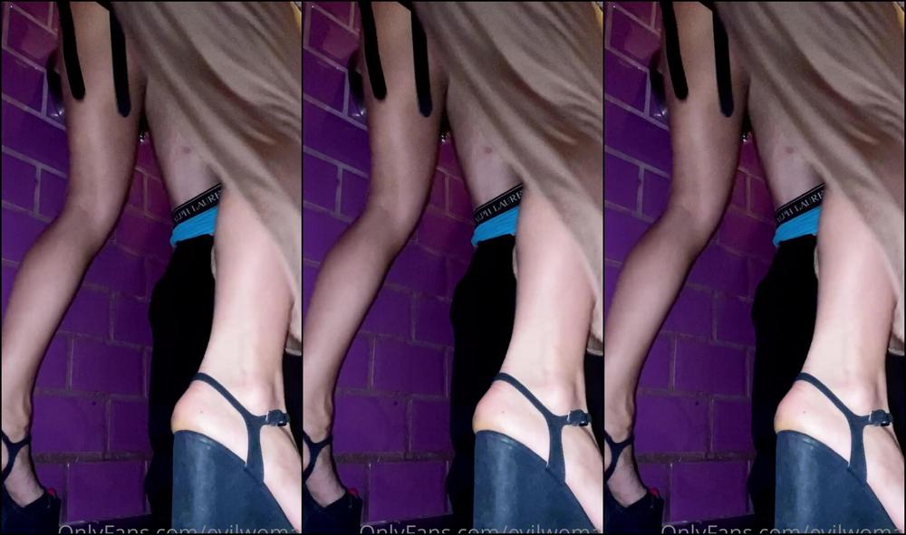 Evil Woman Public Strapon Clip