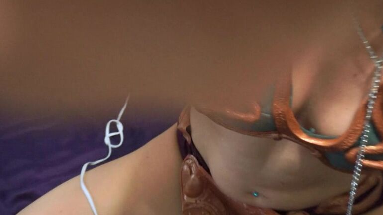 Costume, Dildo Sucking, Hitachi, Role Play, Spanking lexi bear slave leia ManyVids