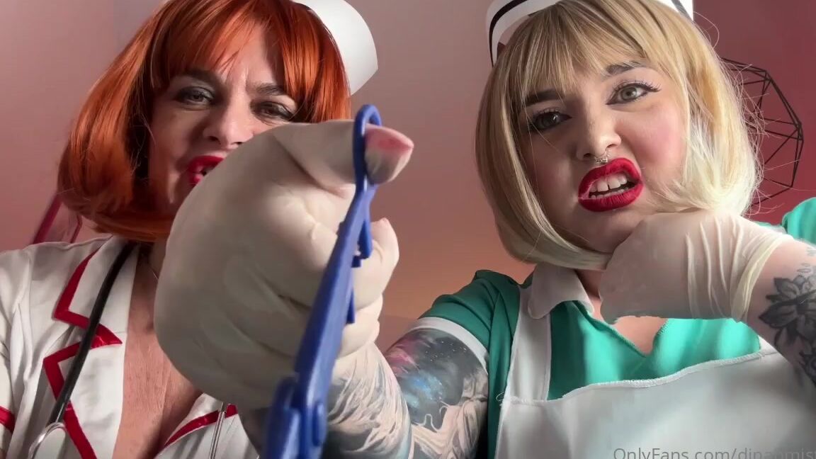 Dominatrix Dinah Nicknamed Dinahmistress Onlyfans Mistress Karino And I We Are Offering The Best Healthcare You Are So Lucky We Can Inspect Today A 2
