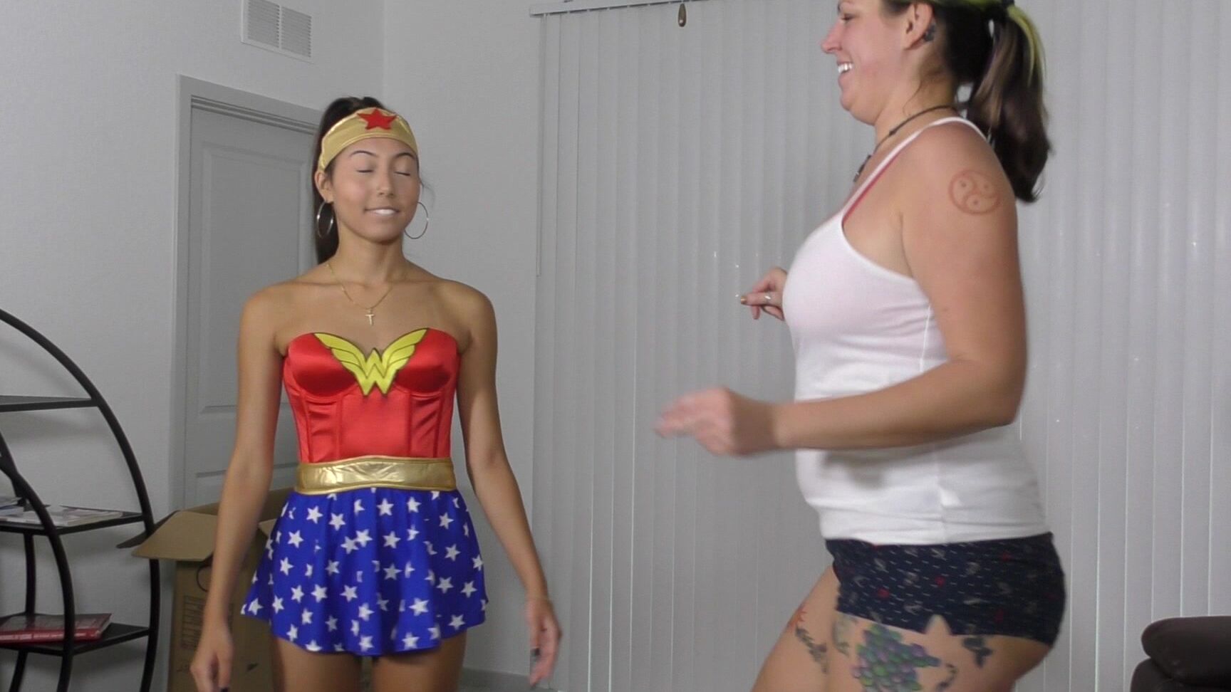 "Alexis Rain" amazons, asian, female training, robots, woman following orders Gorgeous-Asian-Robot Manyvids