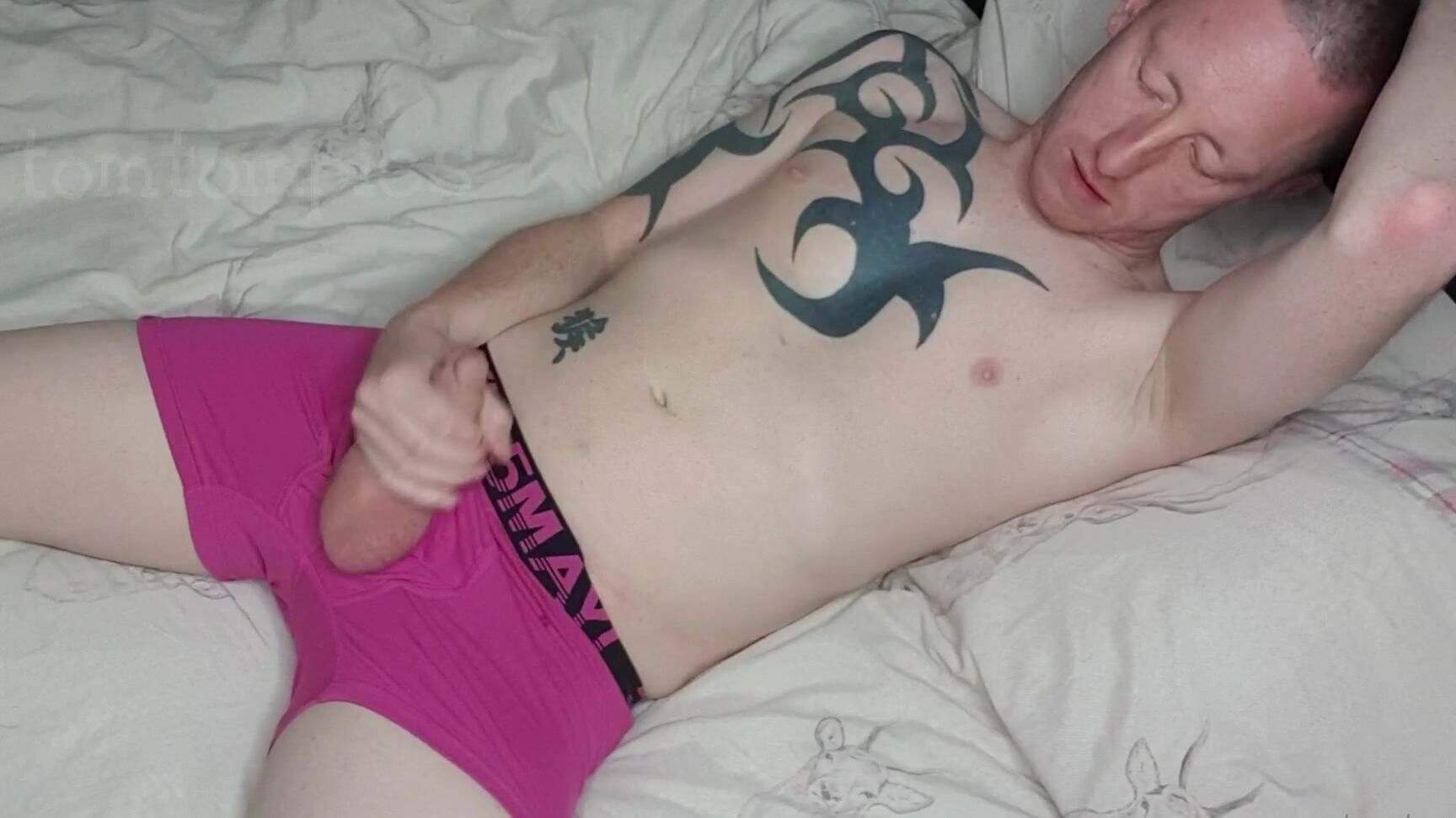 Tomtompics Pretty In Pink Had These Boxers Sent To Me By A Fan Here S A Little Video Of Me Show