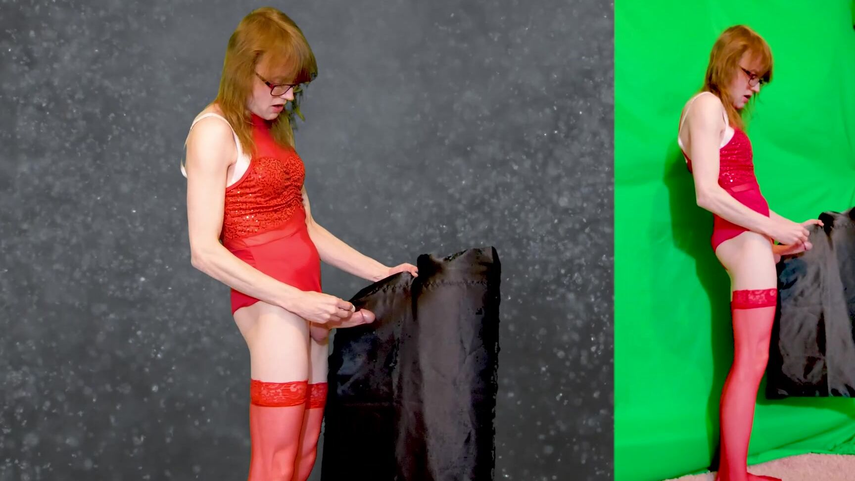 Staykinky Staykinky Cummy Little Snow Fairy Poofy White Dresses With Little Drippy Cum Spots Under