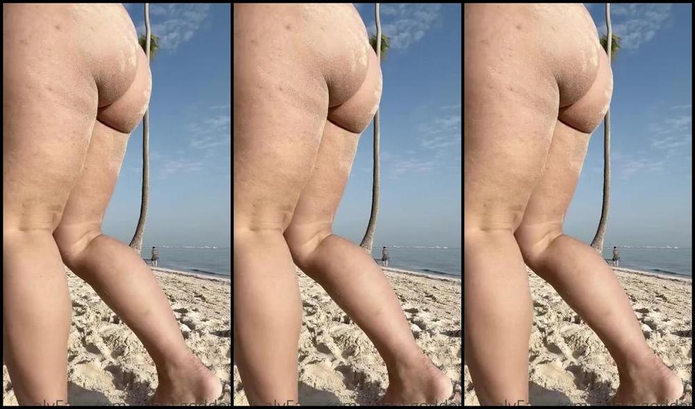 Quadsgoddess Nicknamed Quadsgoddess 03 20 2023 Onlyfans Video Squats At The Beach M1Bl