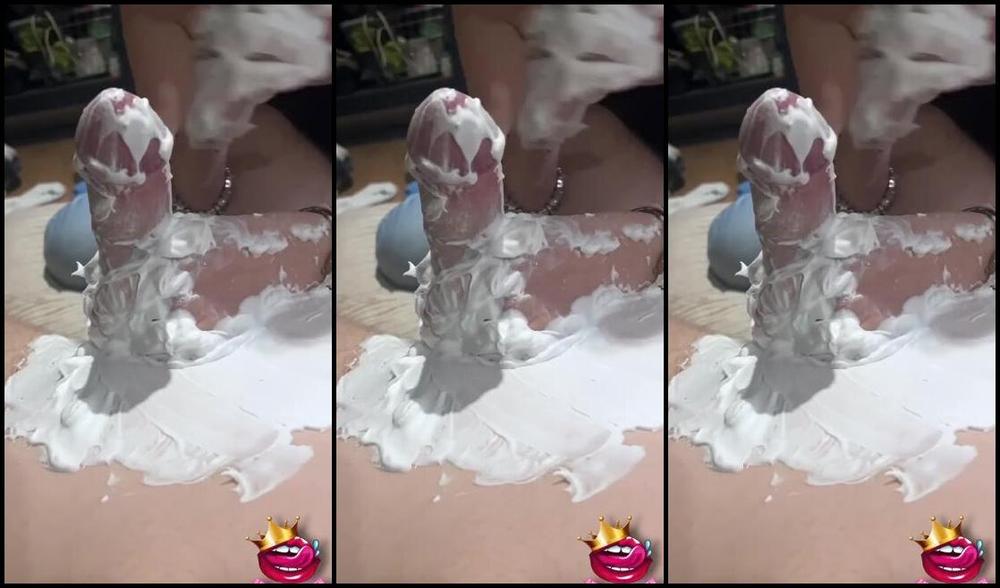 Mistress Bjqueen Nicknamed Mistressbjqueen 01 08 2024 Onlyfans Video After Shaving His Cock And Balls With A Razor I Teased Him A Bit Jerking His