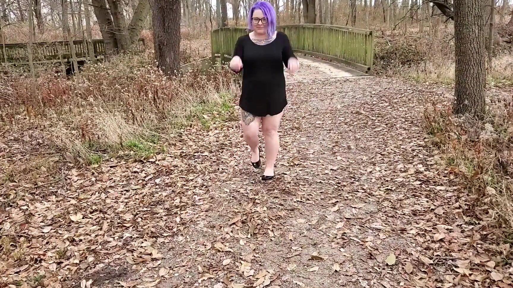 Buttercup Nude Nature Walk