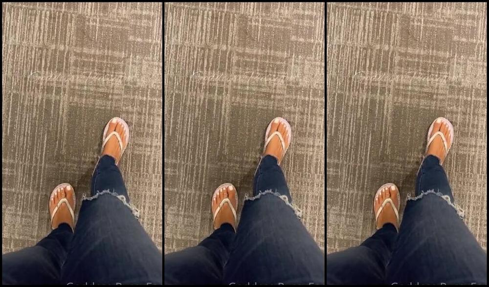 Goddess Pussyfoot Aka U186296307 Onlyfans Since A Bunch Of You Have Asked For It Here S Another Walking Slap Flip Flop Video You Re Welcome