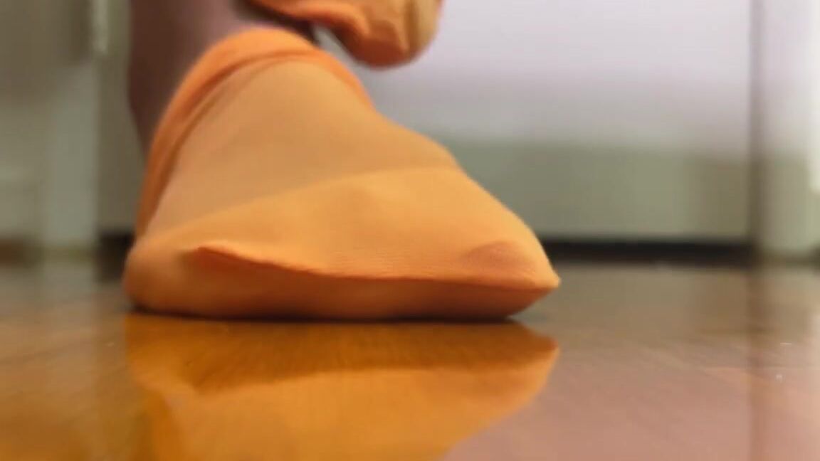 Nylon Worship, Feet, Foot Fetish, Ebony Foot Fetish, Toe Fetish, SFW nylon socks play removal ManyVids