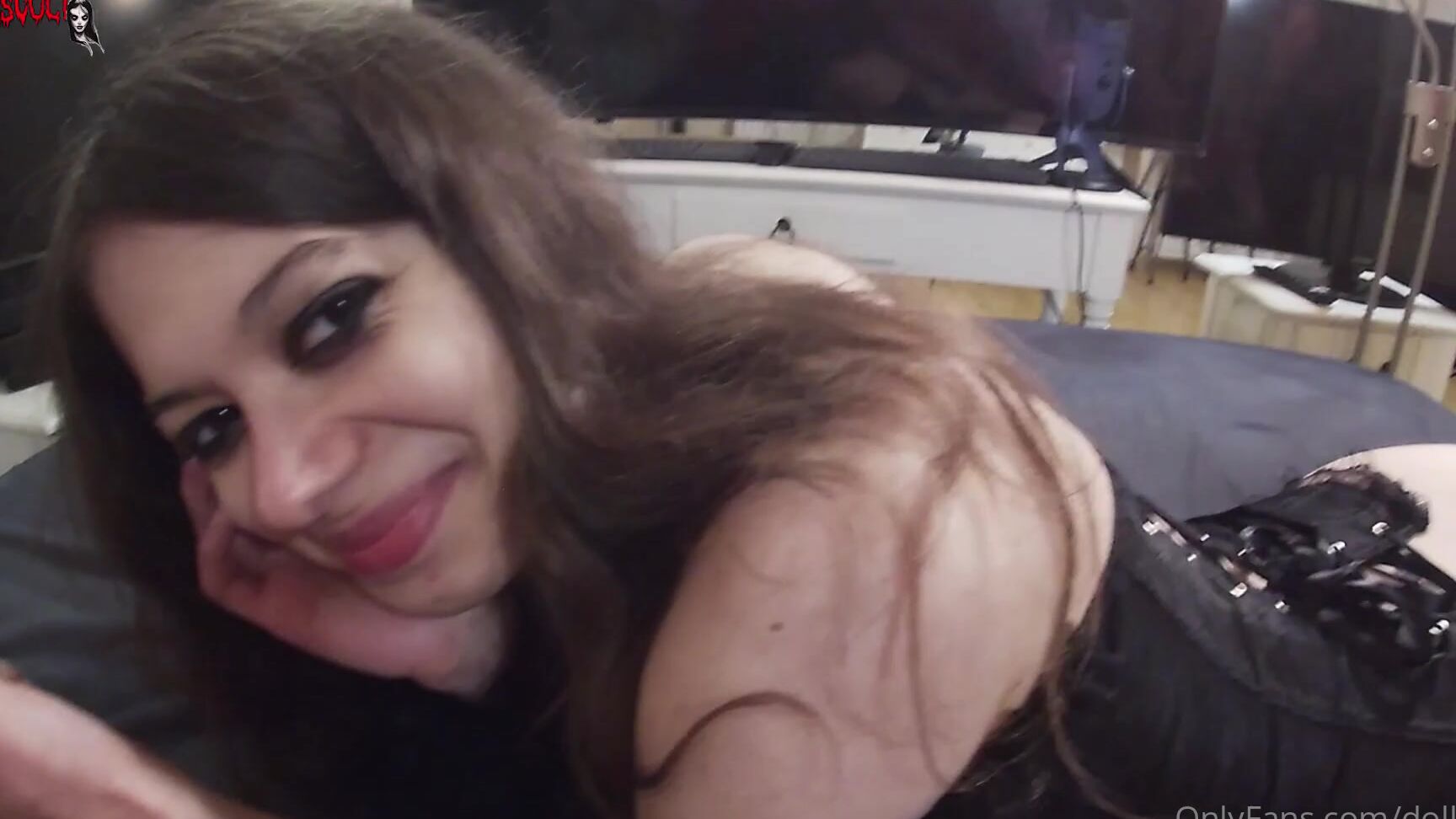 Dollscult Pov Threesome With Mel S Footjob And Cum On Her Ass