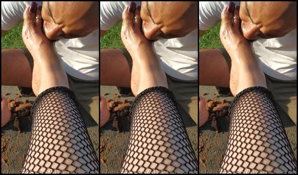 Ukfoot Mistress Onlyfans Demolishing A Cream Sponge Cake With My Bare Feet Before My Foot Slave Cleans It All Off Perfect 1P