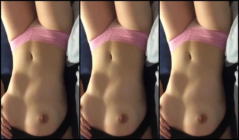 Funsizedasian Fishnet Lingerie Masturbation Video