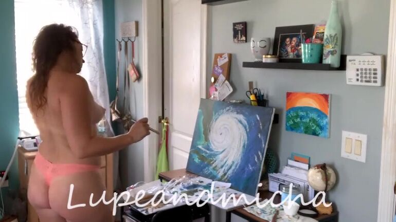 Body Painting,Glamour Nude,Playboy Style Nudes,Thong Fetish lupeandmicha nude painting ManyVids