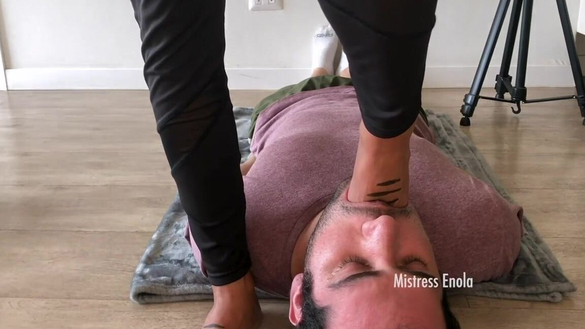 Mistress Enola Onlyfans Foot Gagging Challenge Reloaded Wip