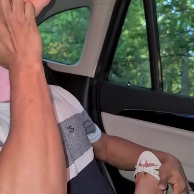 Feetbysherri Onlyfans Pink Mask And White Toes