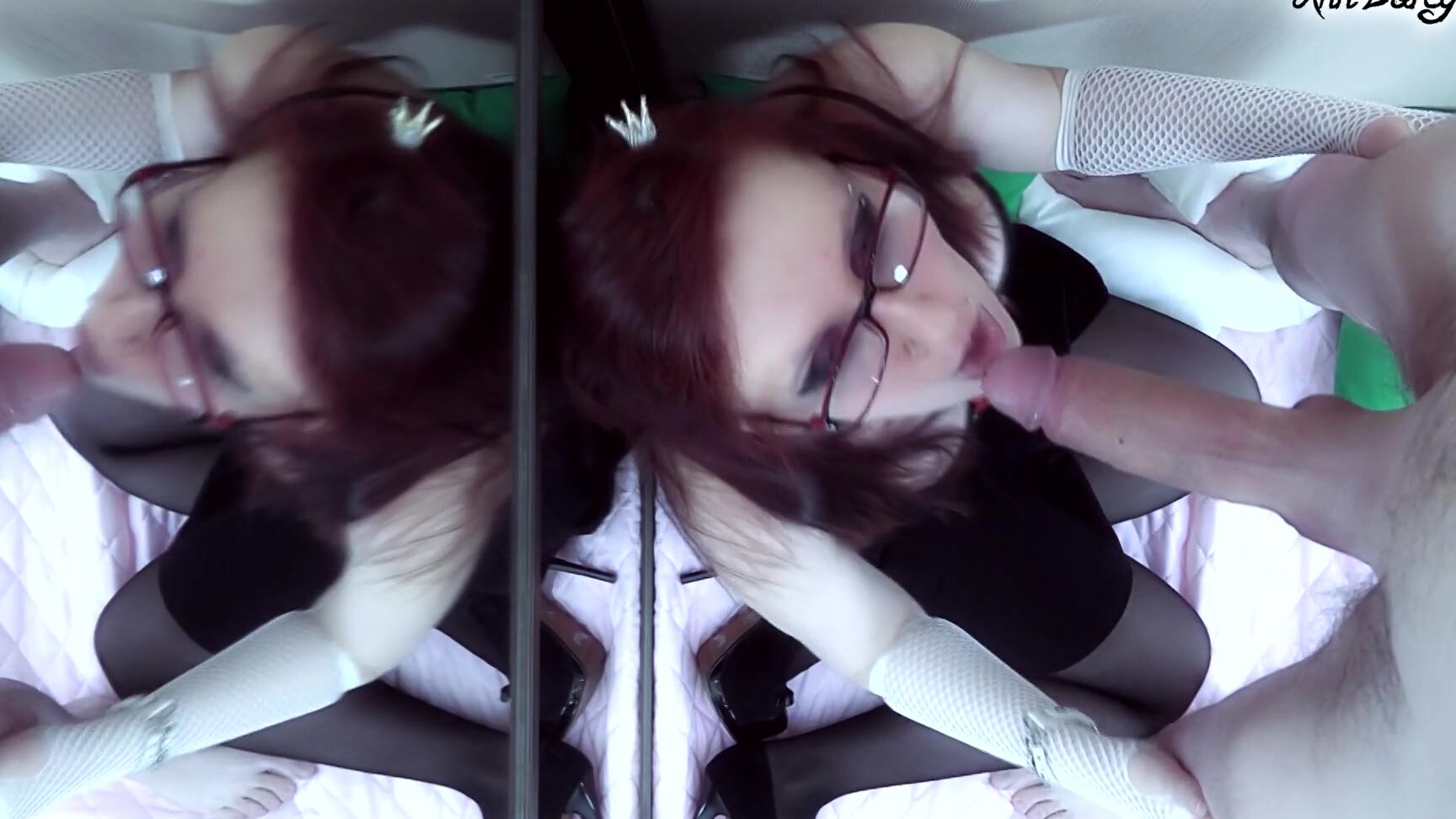 Anndarcy Red Haired Slut Gets Facial Cumshot