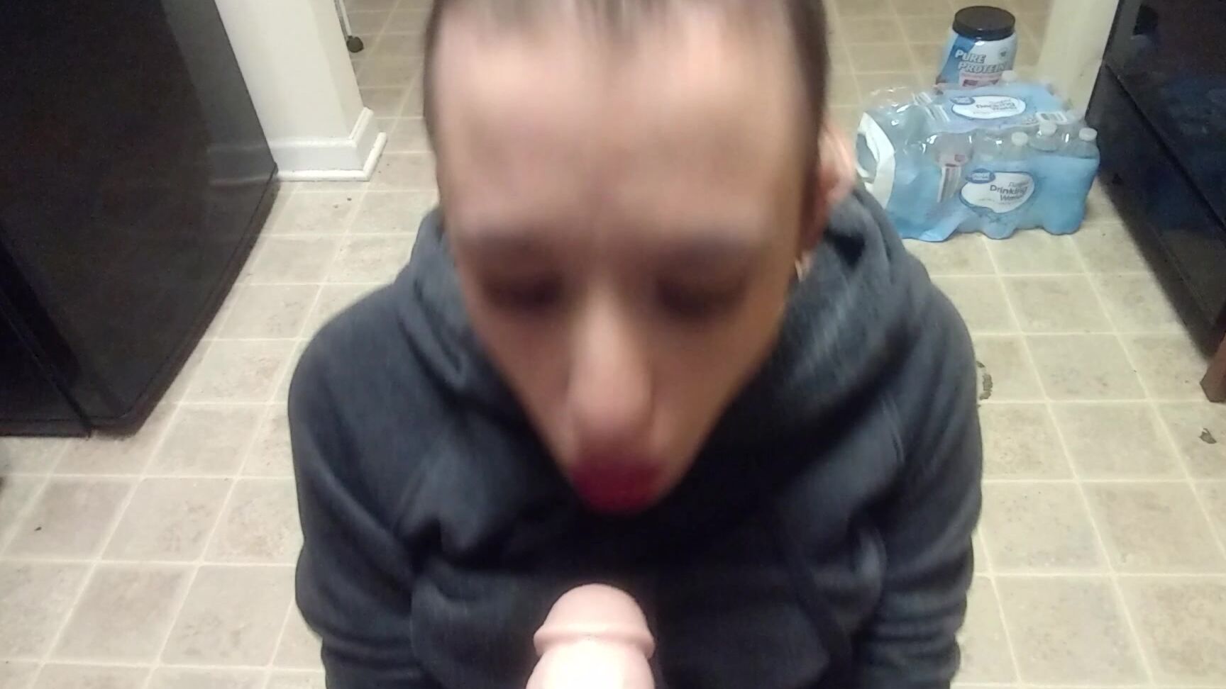 Blow Jobs, Teens, College, Dildo Sucking, Amateur minny minx blow job before my roommate wakes up ManyVids